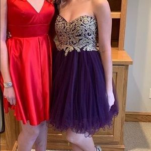 Short homecoming dress